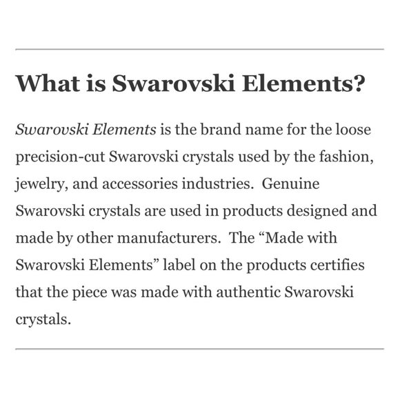 Gorgeous Swarovski Long Drop Necklace - Picture 13 of 16